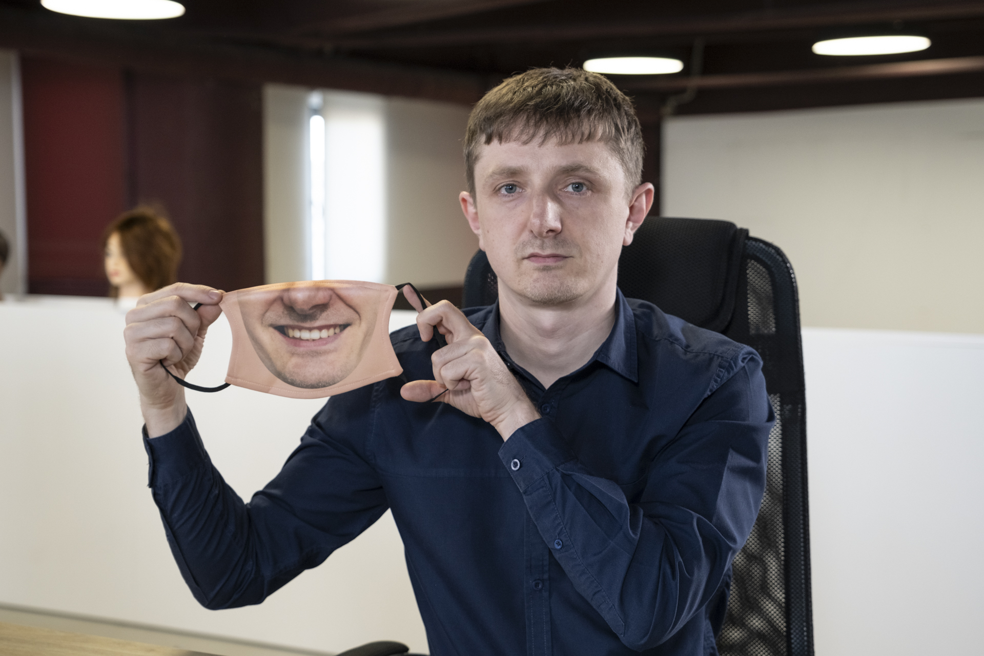 Ataque con máscara facial parcial - demo